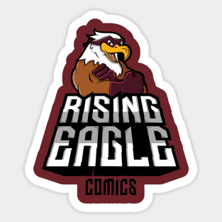 Rising Eagle Comics- Brand Logo Sticker